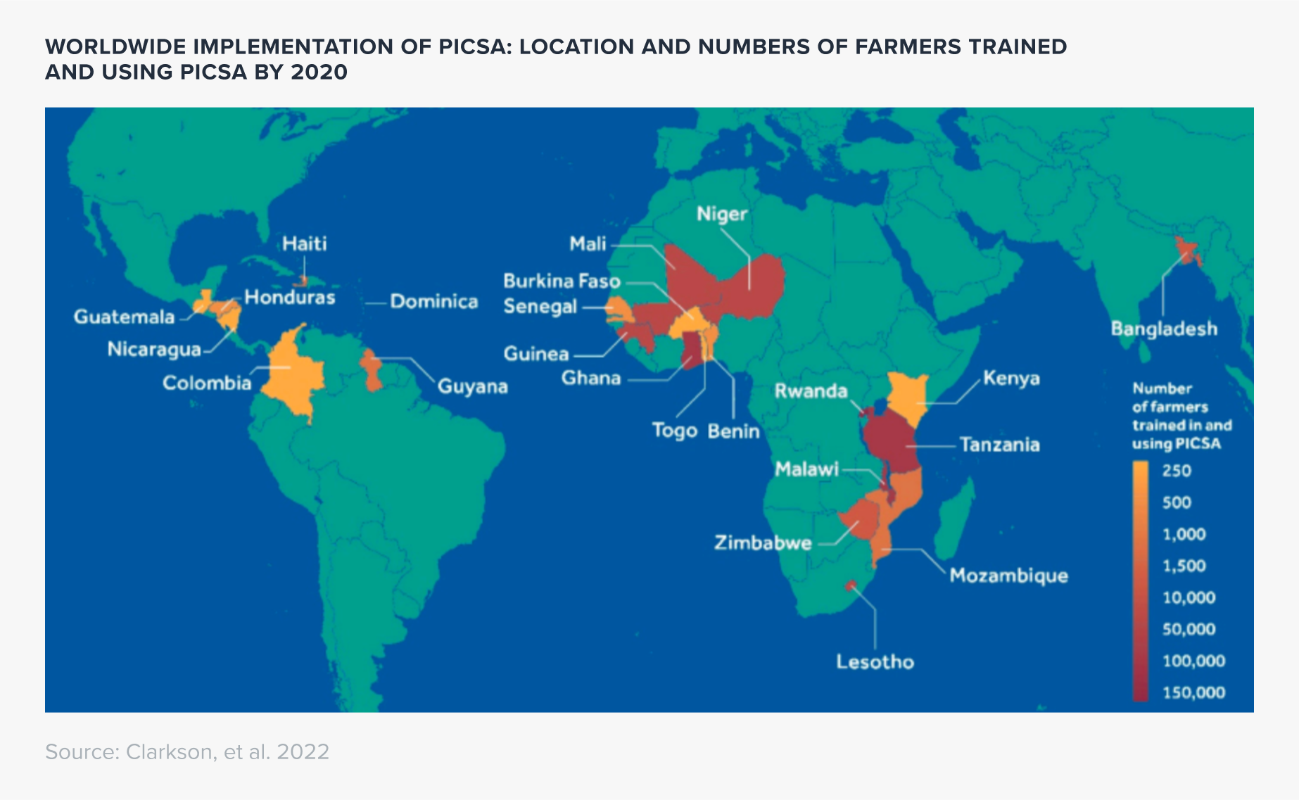 impact evaluation Malawi map